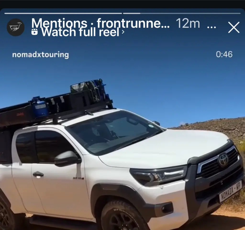 Nomadx Touring Frontrunner share